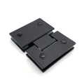 Hot Sale 180 Degree Glass to Glass Hinges Bathroom Matte Black Stainless Steel Pivot Door Glass Hinge