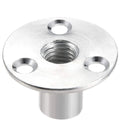 JSCREW Yellow White Black Galvanized Iron Plate Flange Connector Climbing Wall Rock Hold Fastener Industrial Wood Chair