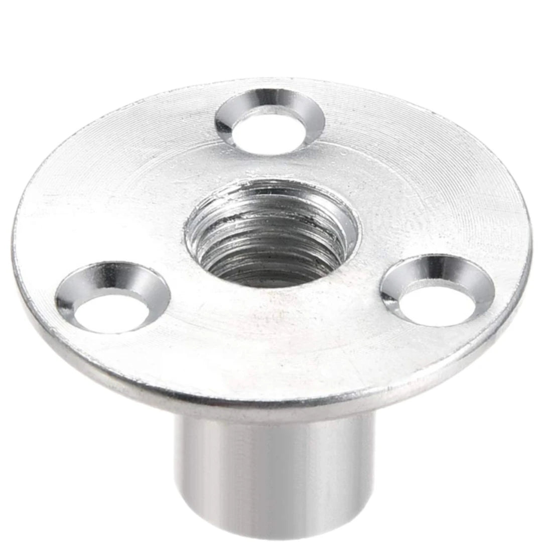 JSCREW Yellow White Black Galvanized Iron Plate Flange Connector Climbing Wall Rock Hold Fastener Industrial Wood Chair