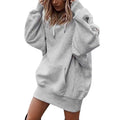 2024 New Arrival Color Matching Women Hoodies Loose Casual Hoodie Top for Women Autumn Winter extra Heavy Essentials Hoodie