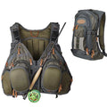 Classic Design Fly Fishing Vest Backpack Fishing Chest Pack Fishing Vest BTI-10F-R01F02 (B07)