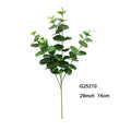 New Arrival Artificial Banyan Leaf Ficus Aralia Fiddle Leaf Greenery Stem Eco-Friendly Evergreen for Home Thanksgiving New Year