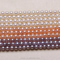 Certified ZZDIY010 Freshwater Pearl 4.0Mm Round Aaaa3 Semi-Finished Necklace Bulk Loose Pearls