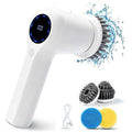 Electric Spin Scrubber With Battery Level Display 2 Speeds Electric Cleaning Brush for Bathroom Floor Sink Window