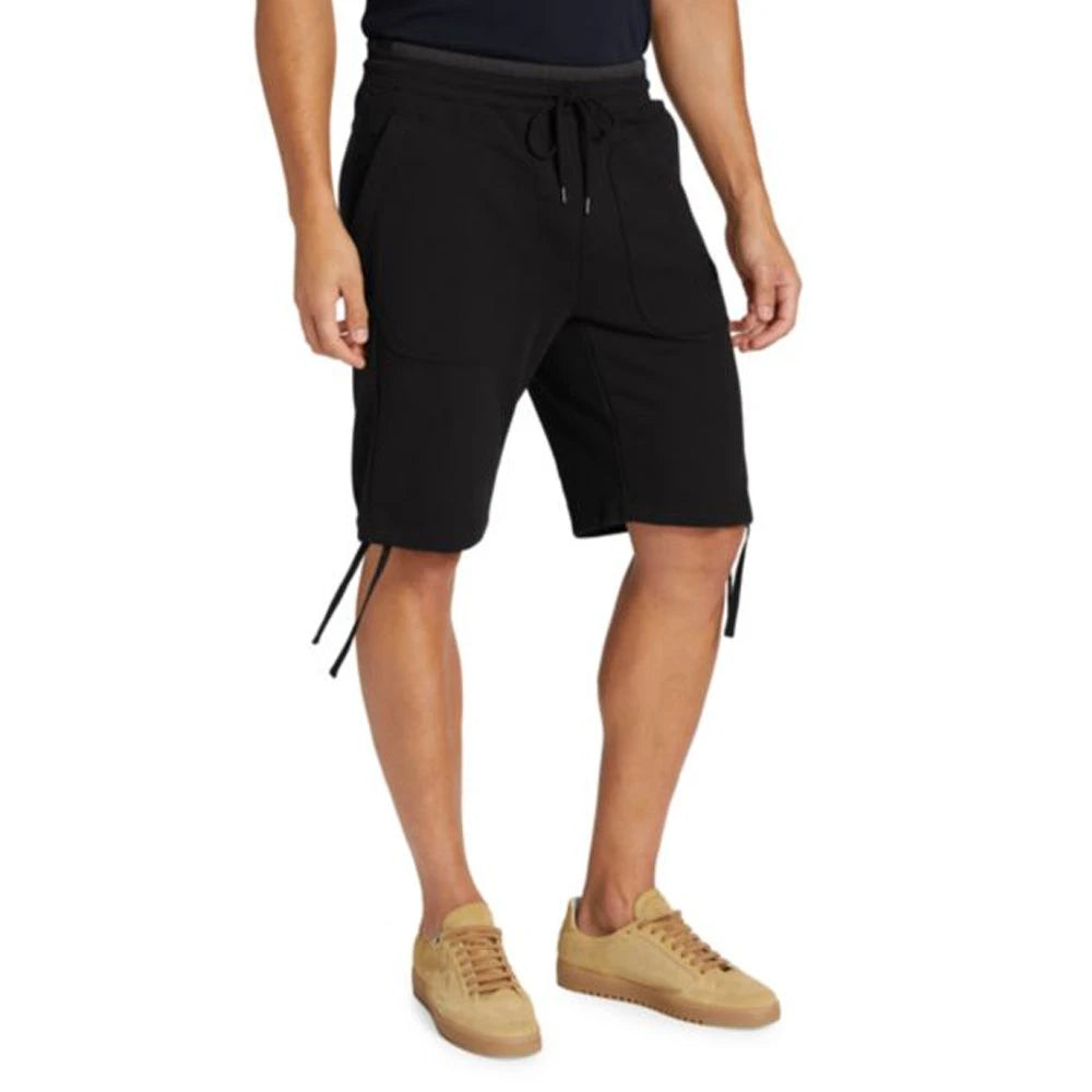 Men's Fashion Terry Drawstring Custom Logo Blank Summer Shorts Cotton Fleece Sweat Men's Sweat  Shorts Customized OEM