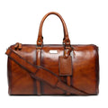 Leather Duffle Bag Timeless Classic Style Durable Material Comfortable Carry Adjustable Strap Leather Duffle Bag