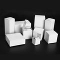 Discounted Prices Small Carton Empty White Kraft Paper Jewelry Packaging Jewellery Storage Gift Box