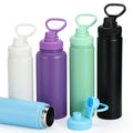 Customized 304 Stainless Steel Sports Water Bottle 500ml Insulated Flask with BPA-Free Tumbler Available in Custom Colors