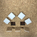 1/4\" x 2\" x 2\" Cork Foam Shipping Pads Edge Protector for Secure Shipping