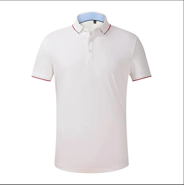 Oem customized 200g ice ion fiber short sleeve polo shirt
