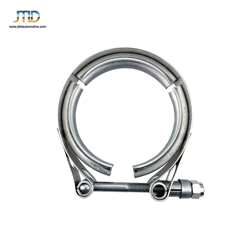 JTLD Universal 2.5 Inch Exhaust System Pipe Clamp Standard V-band Clamp Male and Female Flange Kit
