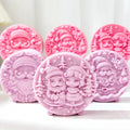 M30 3D Christmas Santa Claus Snowman Candle Mould Candle Soap Silicone Mold