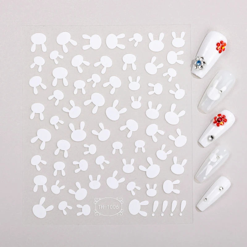 New Style Factory Wholesale Support Customization Environmentally Friendly Exquisite Nail Art Decals