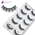 Best Selling 15 Styles 5 Pairs 3D Mink Natural False Eyelashes Handmade with Synthetic Eyelash Factory Wholesale Price MegaBDM