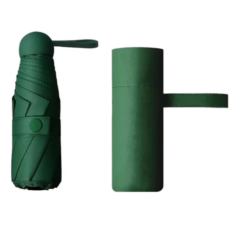 OEM Parapluie UV Protection Umbrella for Rain Portable Woman UV Small Foldable Mini 5 Folding Umbrella With Logo