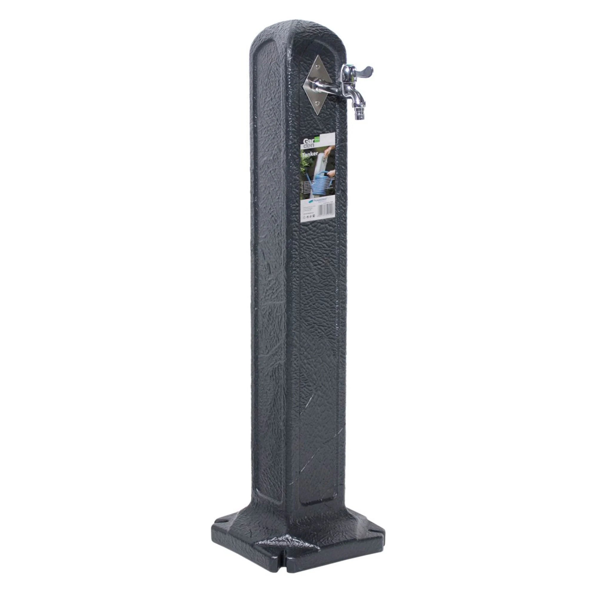 Tanker high fountain tank dimensions (mm) 240x240x900 Anthracite color