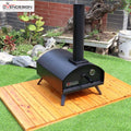 Durable 13 Inch Portable Pizza Oven for Sale for Outdoor Use for Wood/Pellets/Charcoal Powder Coated BBQ Grill Wood Fire Oven