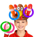 ECO Friendly Plastic Inflatable Water Play Toys Ring Toss Game Portable Outdoor Toys Inflatable Water Park Game for Party