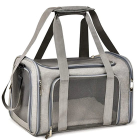 Hot Sale Airline Approved Oxford Waterproof Lightweight Portable Foldable Breathable Expandable Collapsible Classic Pet Carrier