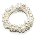 2024 Fashion Dual-use Pearl Rubber Bands Hair Tie for Women High Stretch Elastic Multi-color Beaded
