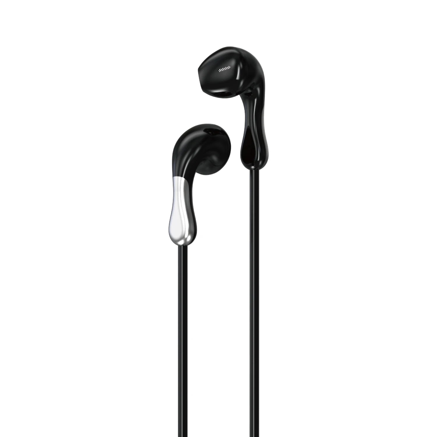 Black 1040825 Earphone Jack with Microphone