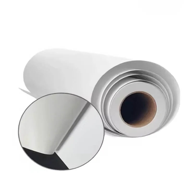 Wholesale Durable Glossy Matte White PVC Self Adhesive Vinyl Sticker Roll with Eco-Solvent Ink