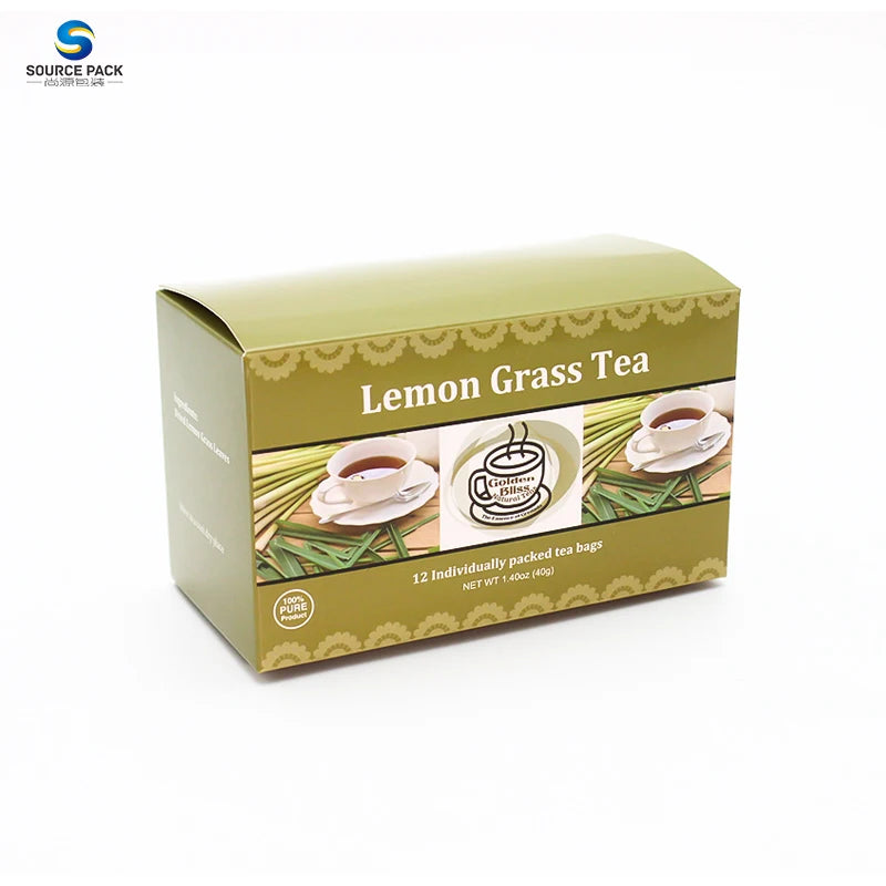 Manufacturer Custom Retail Paper Shelf Ready Display Packaging Box 350g Cardboard Tea Paper Box