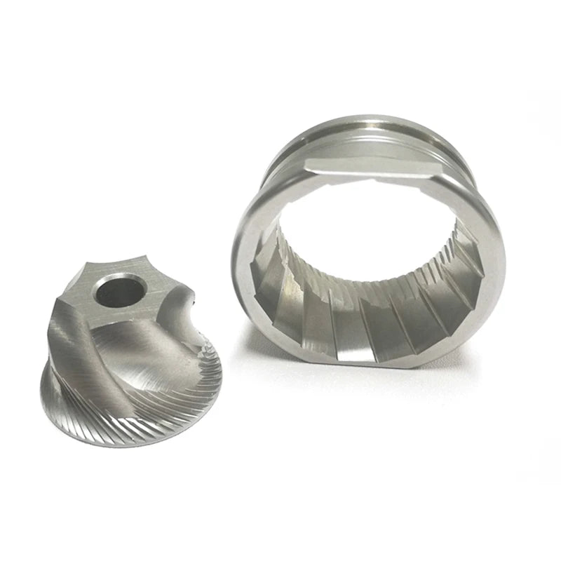 Custom Coffee Grinder Parts 44mm Coffee Grinder Burr High Precision Coffee Grinder Conical Burr Set Replacement for Baratza