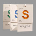 FSC Certified Custom Luxury Logo Hollow Out Garment Hang Tags Paper Clothing Swing Tags with Luxury Finish for Clothing