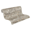 Made Germany-Stone Grey Brown Non Woven Vinyl Modern Wallpaper Rolls-Abrasion-Resistant Light Resistant Living Room Hotel