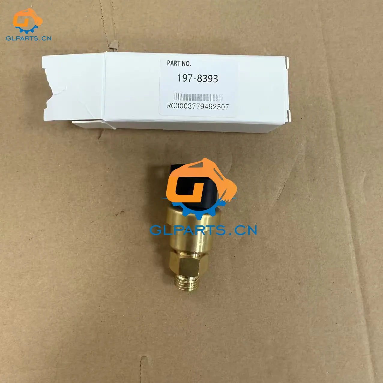 Excavator Parst Engine Oil Pressure Sensor 197-8393 1978393 for C7 C9 Pressure Sensor