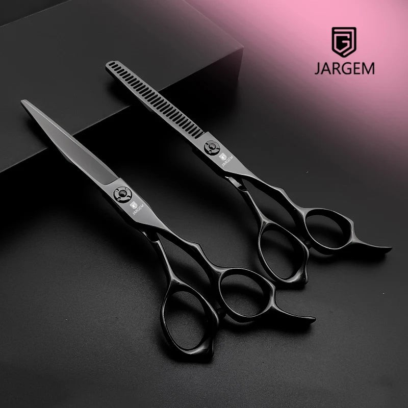 5.75 Inch Professional Salon Scissors Black Hair Scissors Japan VG10 Scissors Hair Cutting for Barber