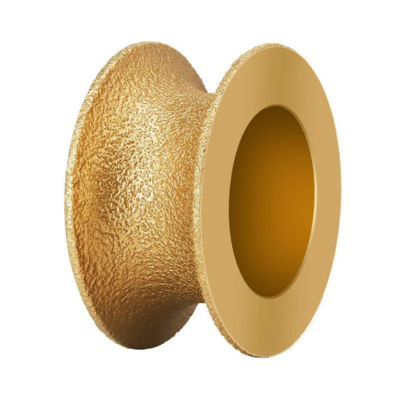 75mm Vacuum Brazed Marble Granite Stone Quartz Tile Ceramic Diamond Abrasive Grinding Profile Wheel for Angle Grinder