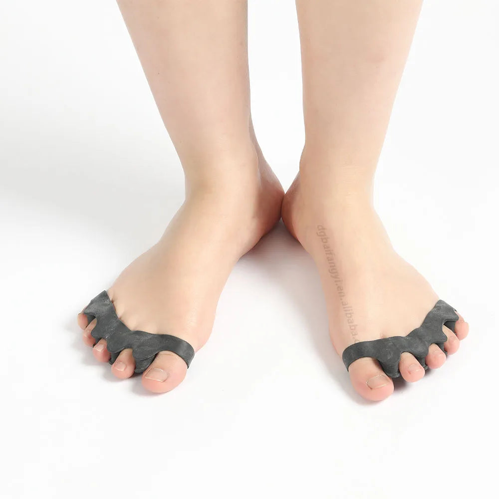Silicone Gel Separator Toe Protector Spreader Silicone Toe Straightener Bunion Corrector Separadores De Dedos De Los Pies