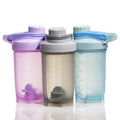 500ml Super Handhold Mixing for Gym BPA Free Leakproof Lid Shaker Single Wall Protein Powder Shaker Water Bottle