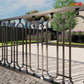 Vietnam Supplier's Modern Iron Gate Designs for House Entrances Strong Structure and Timeless Appeal 3D Modeling Included