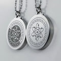 Quantum Energy Pendant Bio Energy Health Jewelry CAMAZ CM 8219 30mm Diameter ISO Certified Negative Ion Scalar Energy Pendant