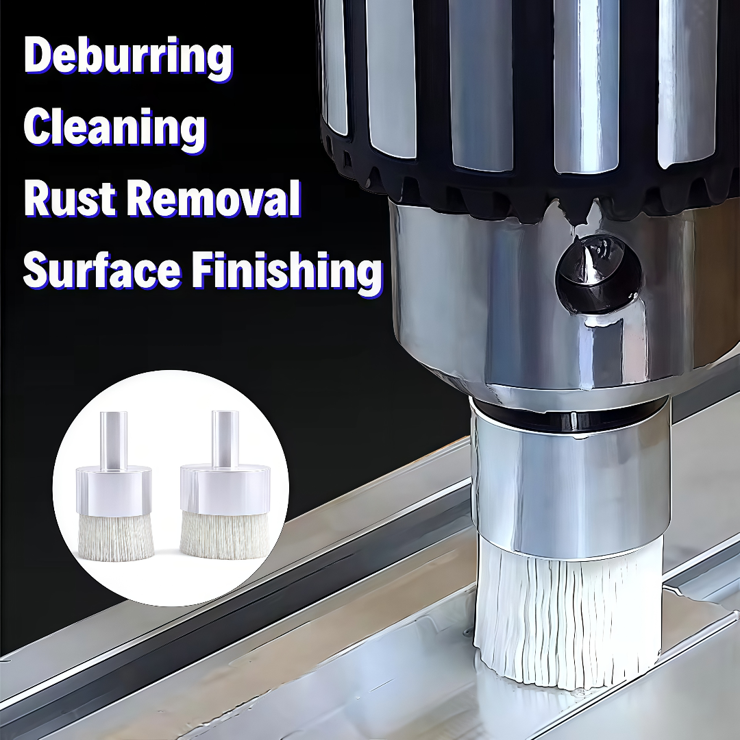 320Grit Industrial/DIY Ceramic Deburring Polishing Cleaning Removal Slag Rust Weld Power Drill CNC Machine OEM End Brushes