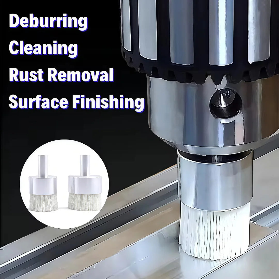 320Grit Industrial/DIY Ceramic Deburring Polishing Cleaning Removal Slag Rust Weld Power Drill CNC Machine OEM End Brushes