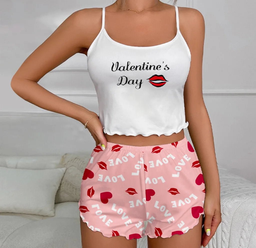 SFY-Y1142 Women Pajamas New Comfortable Pajamas for Women Printed Top Women Pajamas