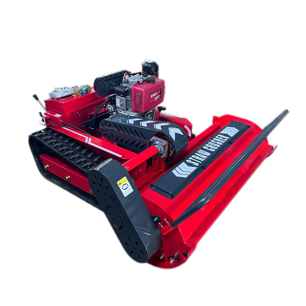 Made in China SPYDER Front Flail 800mm Remote Control Lawn Mower