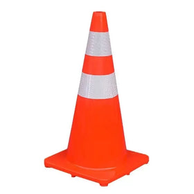 WINALL YS1021-7 45cm 70cm 90cm Heavy Duty Traffic Safety Cone Orange Red PVC Reflective Warning Cones