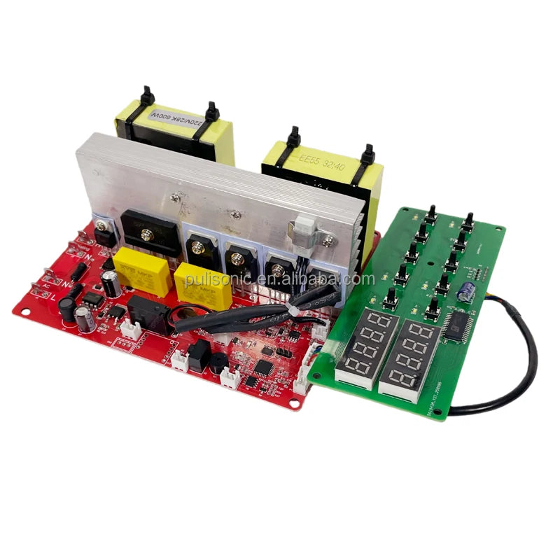 400W Ultrasound Signal Controller Board for Ultrasonic Sensor and Cleaning Tank 25Khz-40Khz Optional
