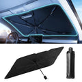 Custom Logo Printing  Car Dashboard Sun Protector Umbrella for Car Window Movable Car Sunblock Umbrella