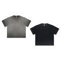 275gsm 100% Cotton Dyed Washed Custom Acid Wash Vintage T-Shirt Oversized Plus Size Graphic Print Logo T Shirt