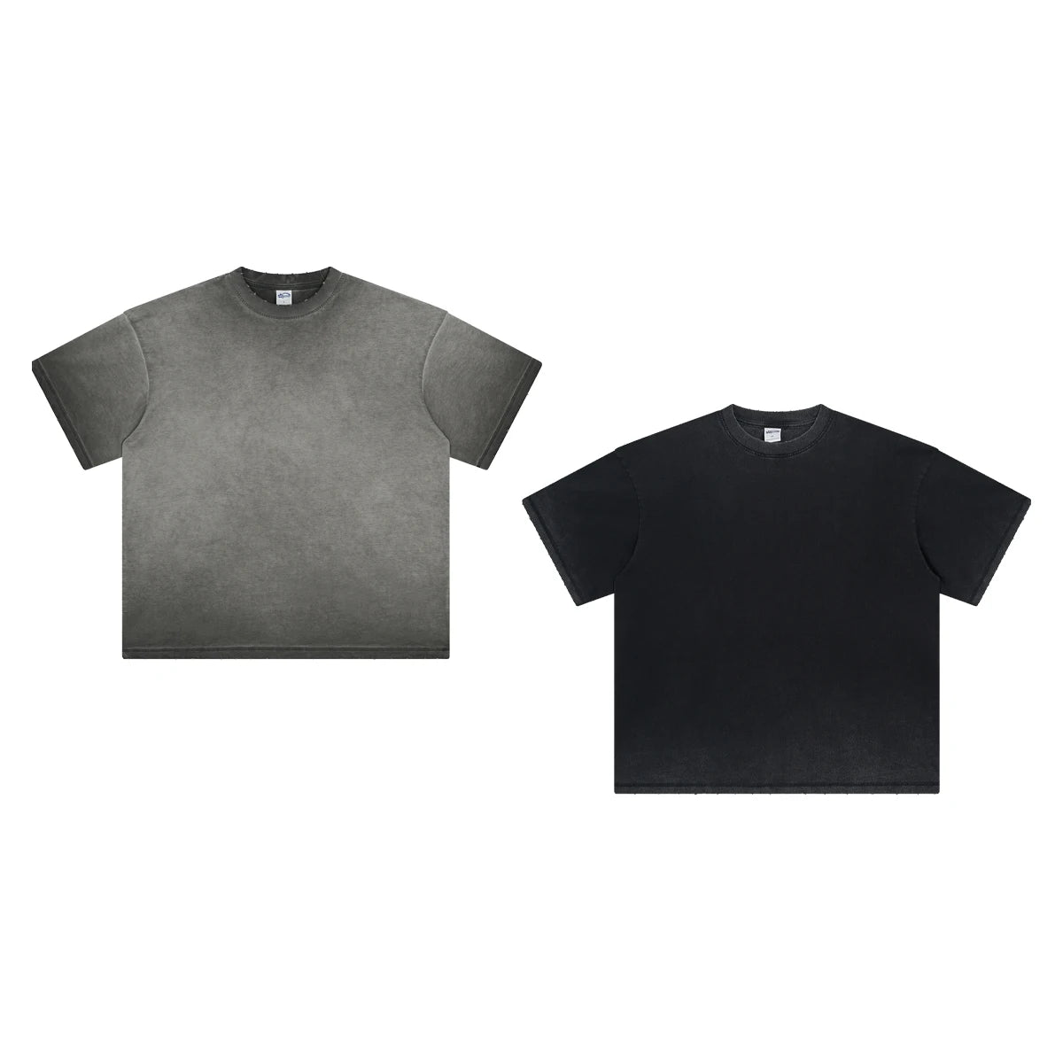 275gsm 100% Cotton Dyed Washed Custom Acid Wash Vintage T-Shirt Oversized Plus Size Graphic Print Logo T Shirt