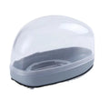Stainless Steel Manual Press Garlic Cutter Garlic Mixer Garlic Puree Mixer Multifunctional Garlic Slicer Container
