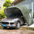 Multi-Purpose Automatic Foldable Garage Canopy Sunshine-Resistant Shelter Suitable for Most Private Cars
