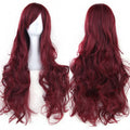 2025 New Popular Female Color Moving Long Curly Cosplay Festival Performance Wig High Temperature Silk Braid Wig MegaBDM
