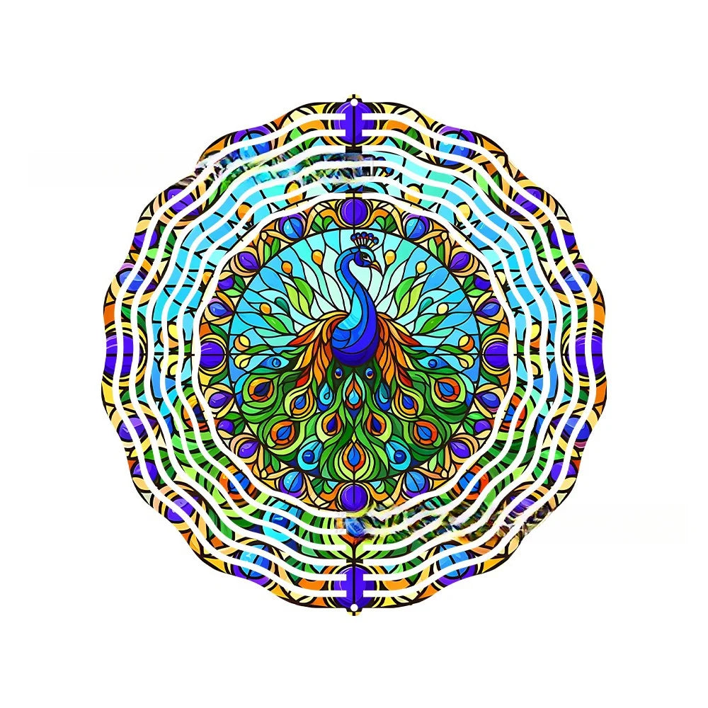 Cheap Metal 3d Wind Spinner Horse Sublimation Steel Wholesale Crystal 4 Inches Blanks With Great Price